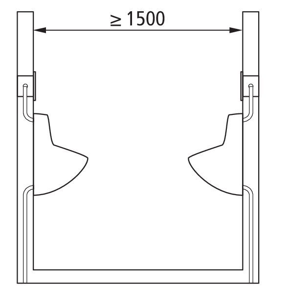 Cloison de séparation d'origine Seat pour compartiment de