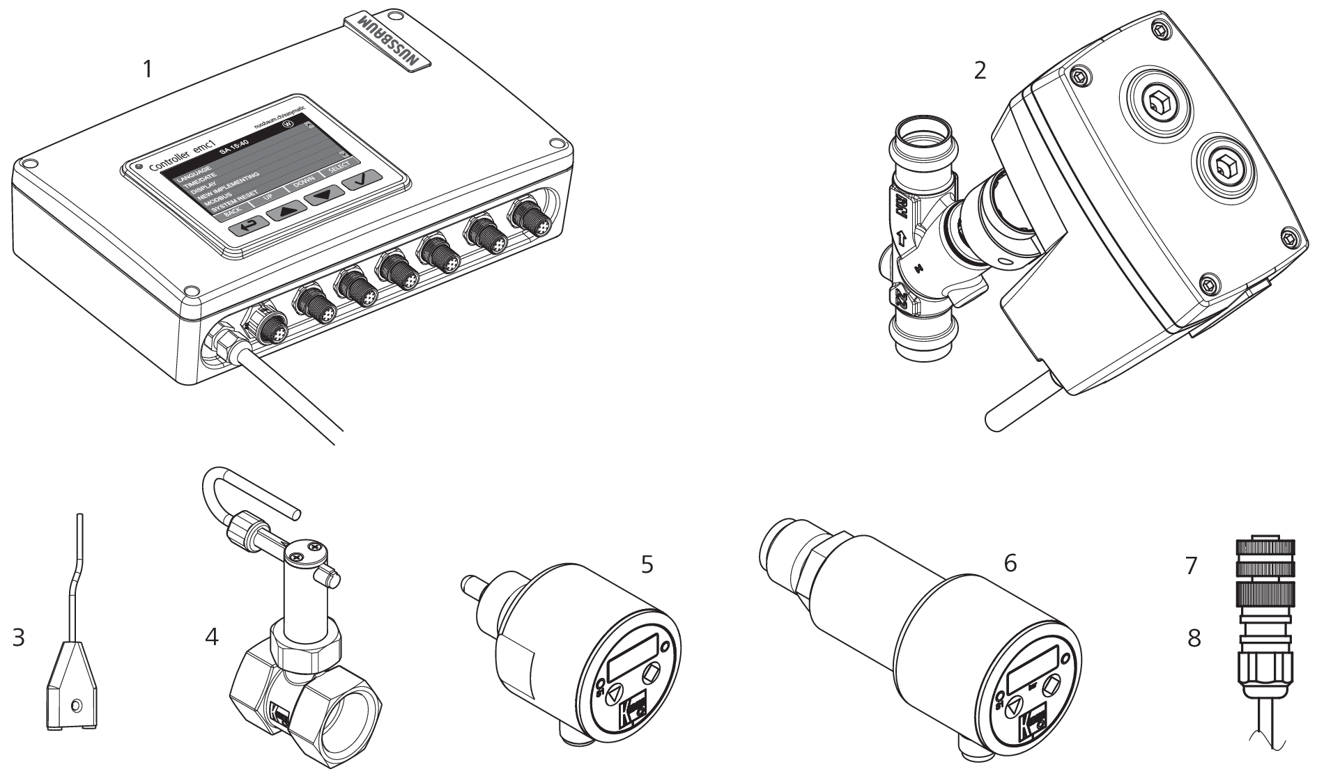 Notice d'utilisation - Interface de contrôle pour set servomoteur  Easy-Matic - Techdokumentationen