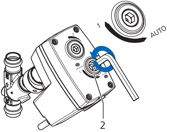 Notice d'utilisation - Interface de contrôle pour set servomoteur  Easy-Matic - Techdokumentationen