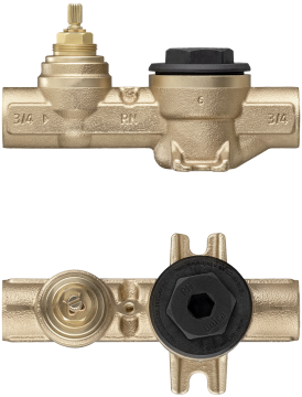 Set di montaggio sotto muro riduttore di pressione