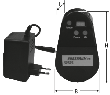 Commande automatique de rinçage à contre-courant