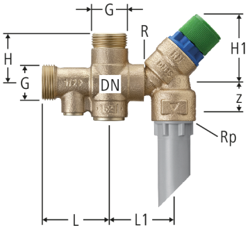 Sicherheitsgruppe Eckausführung