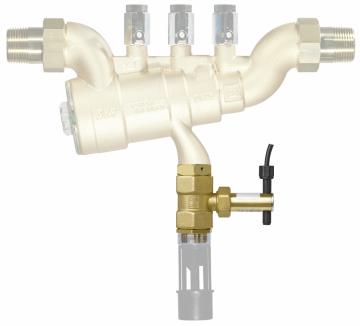 Contacteur de protection du débit d'écoulement