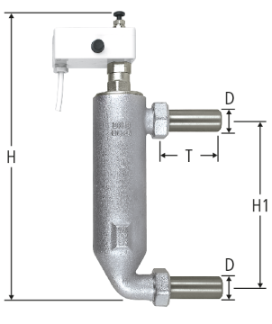 Limiteur de niveau d'eau