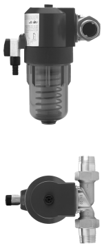 Filtre fin rinçage à contre-courant