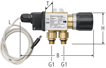 Pressostato differenziale