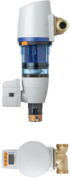 Filtre fin avec commande automatique de rinçage à contre-courant