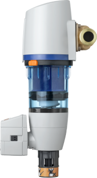 Filtre fin avec commande automatique de rinçage à contre-courant