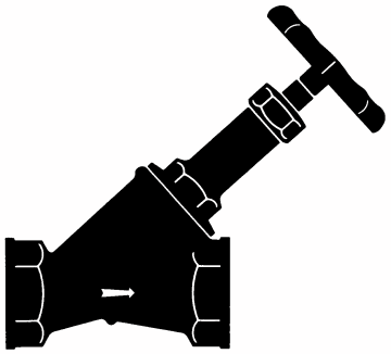 Schrägsitzventil