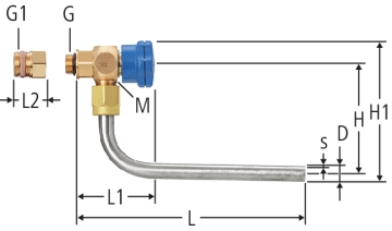 Robinet pour prise d'échantillon