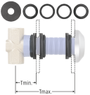 Set de fixation avant