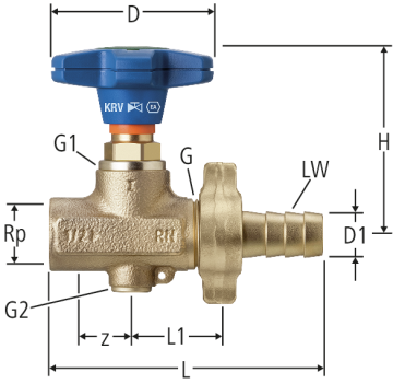 Valvola di riempimento
