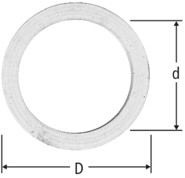 Flachdichtung