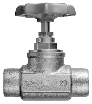 Robinet droit à souder