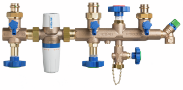 Batteria di distribuzione standard con riduttore di pressione