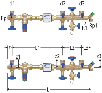Nourrice de distribution standard