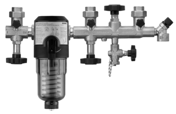 Nourrice de distribution standard avec Redfil rinçage à contre-courant