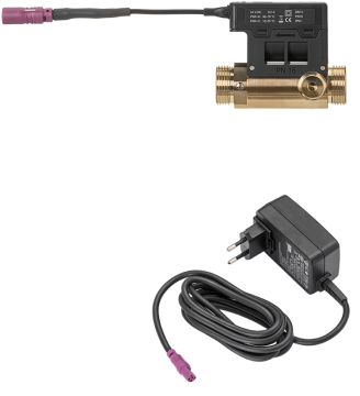 Valvola di regolazione per la circolazione, elettronica