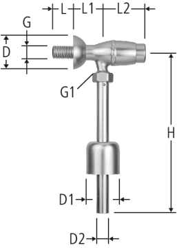 Robinet de rinçage à fermeture automatique
