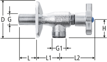 Robinet pour machine à laver