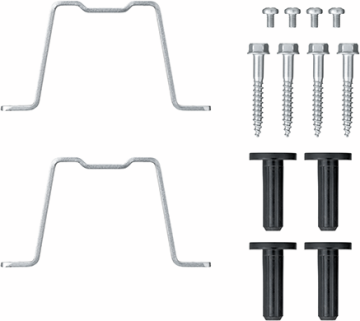 Set d'étriers d'écartement