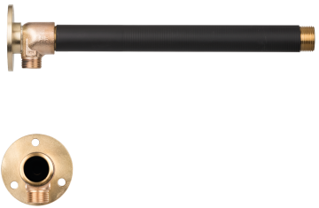Verlängerungsrohr mit Eckgehäuse