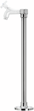 Standsäule mit Flansch