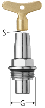 Oberteil mit Steckschlüssel