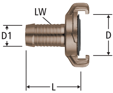 Accouplement fixe Geka plus
