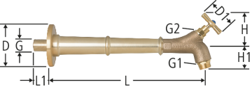 Brunnenröhre absperrbar