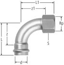Optipress-Therm-Curva 90°