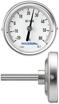 Thermometer mit Anzeigebereich -20 °C bis 60 °C