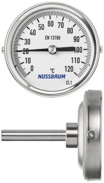Termometro con fascia di visualizzazione 0 °C a 120 °C