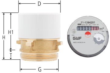 Compteur à capsule Koax