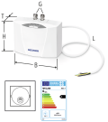 Chauffe-eau instantané pour lavabo MCX 7