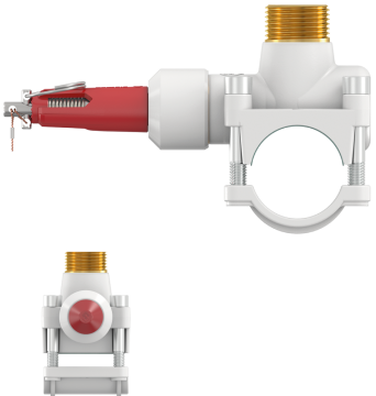 Abzweig-T-Stück Flamco-T-Plus PN 16