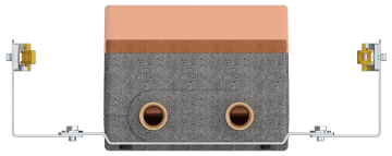 Unterputz-Armaturenbox für Geberit Duofix