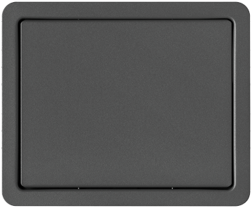 Abdeckplatte neutral für Fliesen oder Beplankung