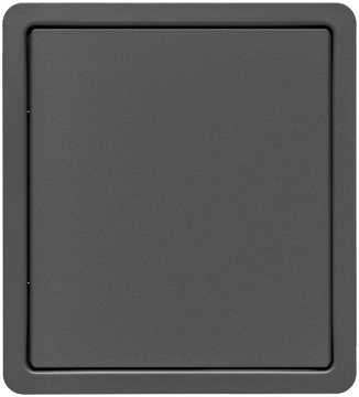 Abdeckplatte neutral für Fliesen oder Beplankung