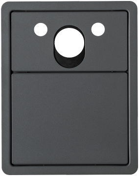 Abdeckplatte neutral für Fliesen oder Beplankung