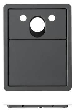 Abdeckplatte neutral für Fliesen oder Beplankung