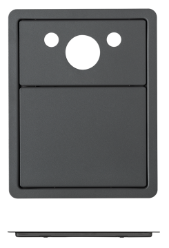 Abdeckplatte mit Ablauföffnung rund