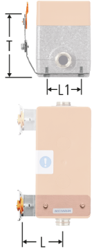 Gabarit de montage pour boîtier robinetterie à montage caché