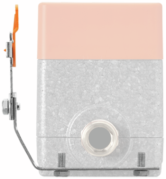 Gabarit de montage pour boîtier robinetterie à montage caché