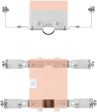 Set de montage pour boîtier lavabo à montage caché