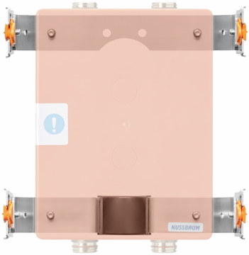 Set de montage pour boîtier lavabo à montage caché