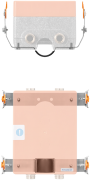 Set de montage pour boîtier lavabo à montage caché