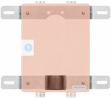 Set di montaggio per scatola lavabo sotto muro