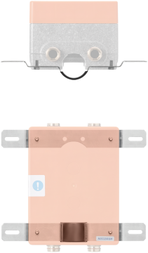 Set di montaggio per scatola lavabo sotto muro