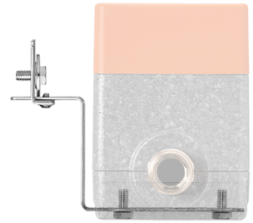 Gabarit de montage pour boîtier robinetterie à montage caché